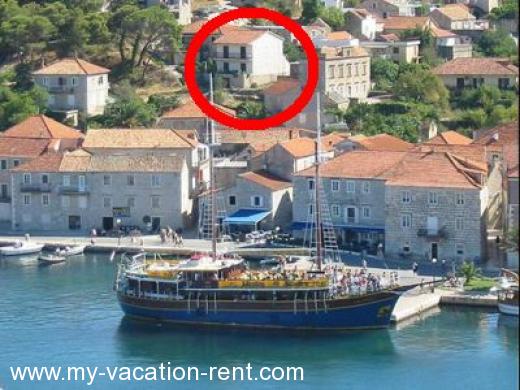 Appartement Jelsa Île de Hvar La Dalmatie Croatie #1025