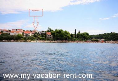 Apartament Maslinica Wyspa Solta Dalmacja Chorwacja #1249