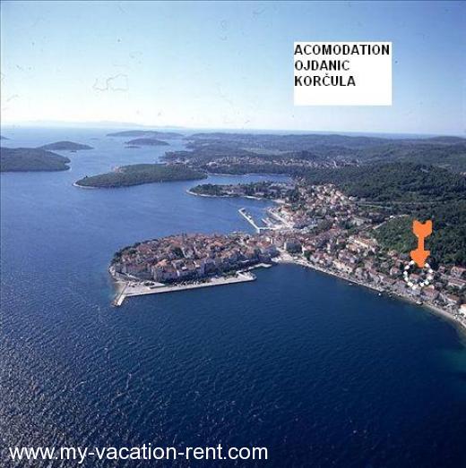 Appartement Korcula Île de Korcula La Dalmatie Croatie #189