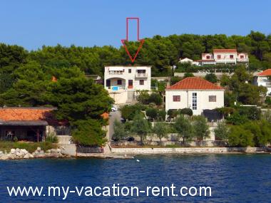 Appartement Sumartin Eiland Brac Dalmatië Kroatië #2876