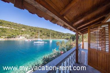 Vakantiehuis Cove Stoncica (Vis) Eiland Vis Dalmatië Kroatië #4043
