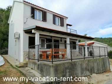 Appartement Cove Rukavac Eiland Vis Dalmatië Kroatië #4053