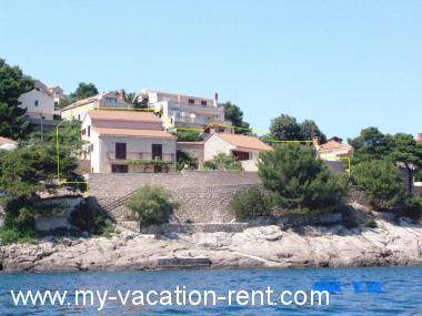 Appartement Cove Puntinak (Selca) Île de Brac La Dalmatie Croatie #4219