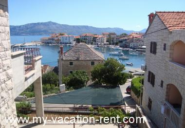 Apartment Postira Island Brac Dalmatia Croatia #4901