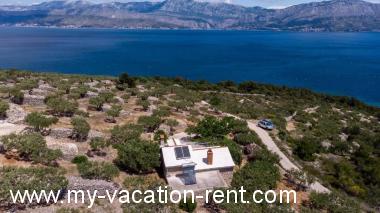 Počitniška hiša Cove Vela Lozna (Postira) Otok Brač Dalmacija Hrvatska #5185