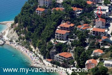 Appartement Brela Makarska Dalmatië Kroatië #6595