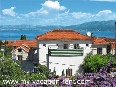 Apartment Supetar Island Brac Dalmatia Croatia #6754