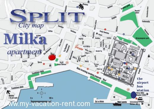 Appartementen Bajakonti Palace Apartment Kroatië - Dalmatië - Split - Split - appartement #1026 Afbeelding 8
