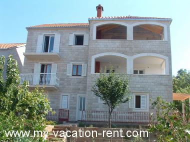 Apartments Silvana - economy apartments :  Croatia - Dalmatia - Island Brac - Supetar - apartment #1339 Picture 1