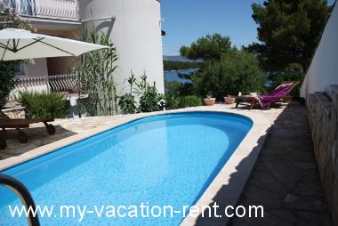 Apartament Jelsa Wyspa Hvar Dalmacja Chorwacja #1427