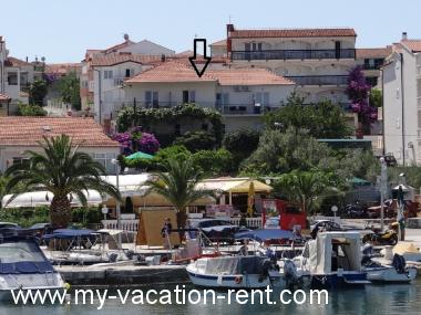 Apartment Okrug Gornji Island Ciovo Dalmatia Croatia #1522