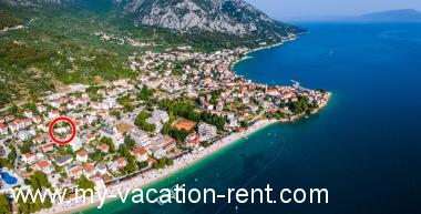 Apartments Goge - 90 m from the beach: Croatia - Dalmatia - Makarska - Gradac - apartment #1555 Picture 3