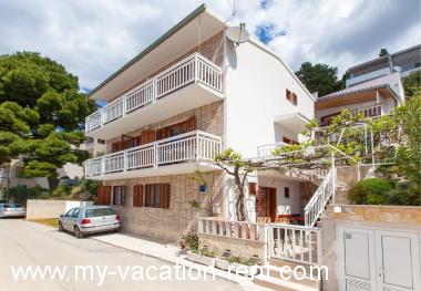 Apartament Brela Makarska Dalmacja Chorwacja #1596