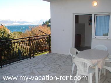 Apartment Slatine Island Ciovo Dalmatia Croatia #1609