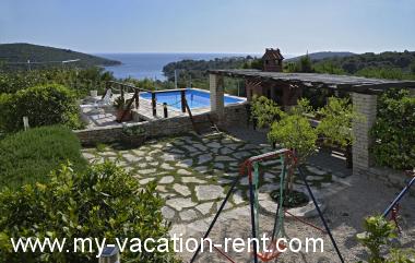 Apartments Toni - with pool and view: Croatia - Dalmatia - Island Solta - Maslinica - apartment #1957 Picture 1