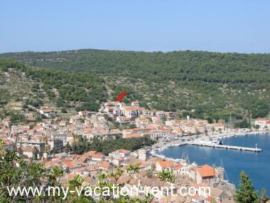 Apartment Vis Island Vis Dalmatia Croatia #2006