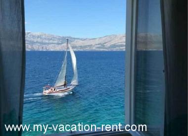 Apartment Postira Island Brac Dalmatia Croatia #2098