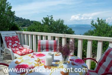 Apartment Rogac Island Solta Dalmatia Croatia #2105