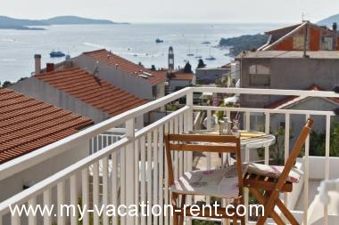 Appartement Hvar Eiland Hvar Dalmatië Kroatië #2118