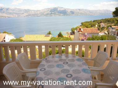 Apartment Postira Island Brac Dalmatia Croatia #2141