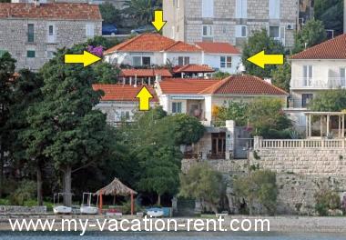 Apartmán Korcula Ostrov Korčula Dalmácie Chorvatsko #2164