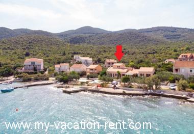 Appartement Racisce Eiland Korcula Dalmatië Kroatië #2172