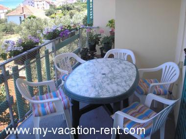 Apartment Tkon Island Pasman Dalmatia Croatia #2189