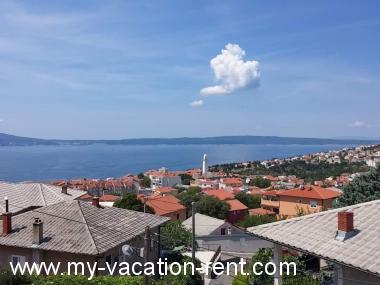 Apartament Novi Vinodolski Crikvenica Kvarner Chorwacja #2242