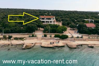 Apartment Mandre Island Pag Kvarner Croatia #2266