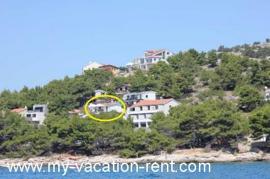 Appartement Murter Eiland Murter Dalmatië Kroatië #2384