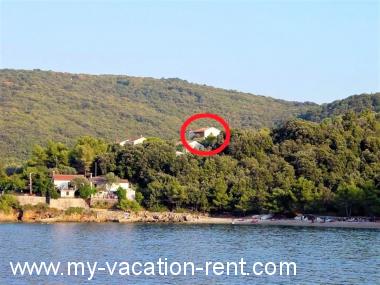 Appartement Valun Eiland Cres Kvarner Kroatië #2387