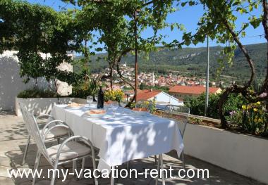 Apartament Jelsa Wyspa Hvar Dalmacja Chorwacja #2451