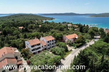 Apartment Muline Island Ugljan Dalmatia Croatia #2563