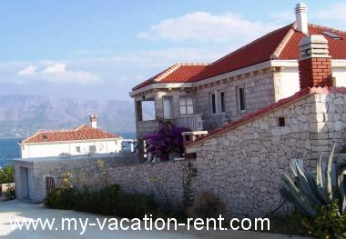 Apartment Povlja Island Brac Dalmatia Croatia #3302