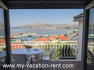 Appartement Okrug Gornji Eiland Ciovo Dalmatië Kroatië #3362