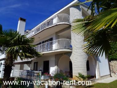 Apartament Njivice Wyspa Krk Kvarner Chorwacja #3475