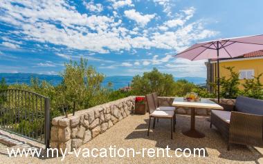 Apartment Vrbnik Island Krk Kvarner Croatia #3573