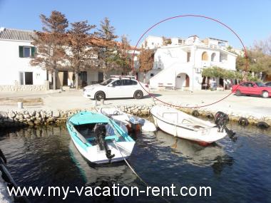 Apartament Kustici Wyspa Pag Kvarner Chorwacja #3644