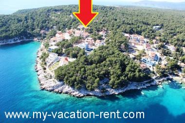 Apartmán Cove Osibova (Milna) Ostrov Brač Dalmácie Chorvatsko #4144