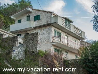 Apartments Hajdi - with large terrace :  Croatia - Dalmatia - Island Brac - Pucisca - apartment #4492 Picture 2