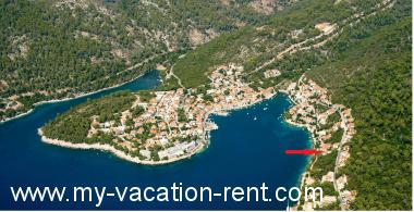 Appartement Brna Eiland Korcula Dalmatië Kroatië #4874