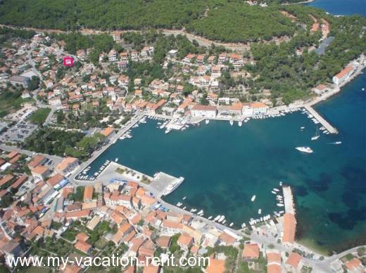 Apartmán Jelsa Ostrov Hvar Dalmácie Chorvatsko #532