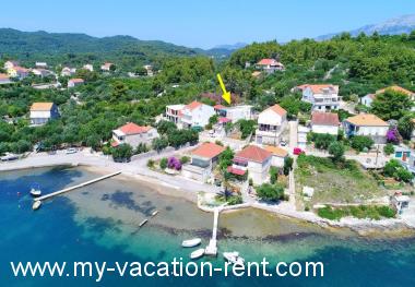 Appartement Lumbarda Eiland Korcula Dalmatië Kroatië #5521