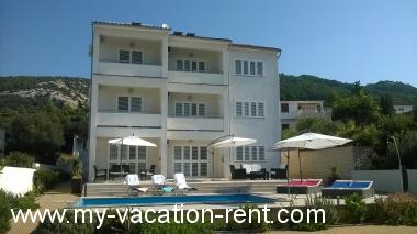 Apartament Banjol Wyspa Rab Kvarner Chorwacja #5964