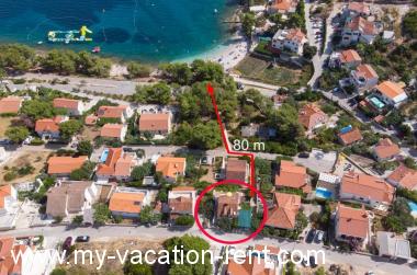 Apartman Postira Otok Brač Dalmacija Hrvatska #6056