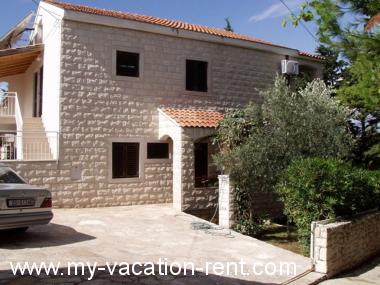 Appartement Splitska Eiland Brac Dalmatië Kroatië #6142