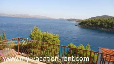 Appartement Stomorska Eiland Solta  Dalmatië Kroatië #6359