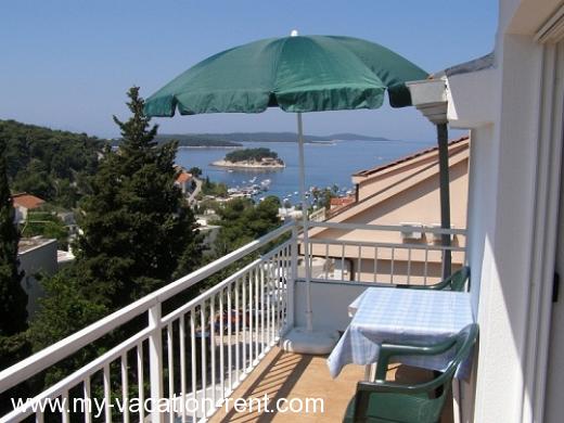 Apartment Hvar Hvar Island Dalmatia Croatia #636