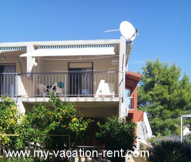 Apartment Slatine Island Ciovo Dalmatia Croatia #6512