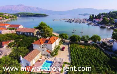 Vakantiehuis Lumbarda Eiland Korcula Dalmatië Kroatië #6536